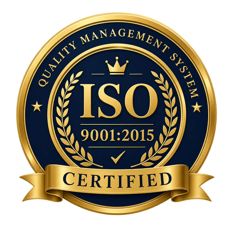 ISO 9001:2015 Certified
